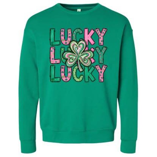 Stacked Lucky Crewneck