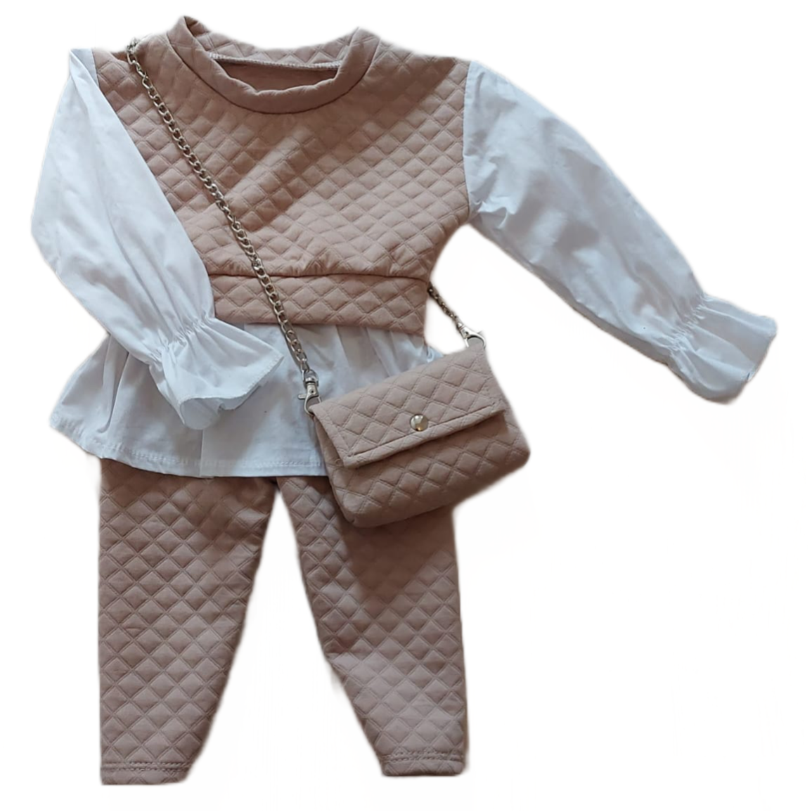Little diva set beige