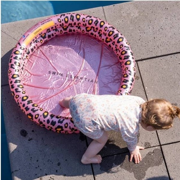 Baby zwembad panter rosé goud 60cm