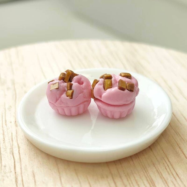 Muffins Roze met Topping