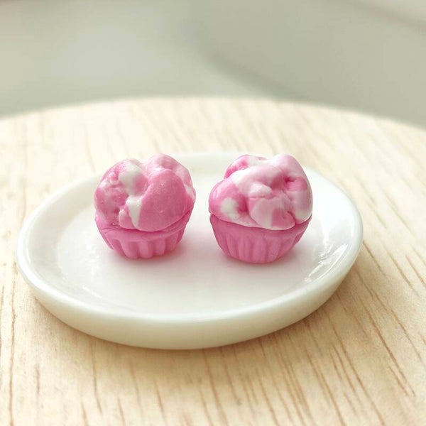 Muffins Roze Wit Swirl