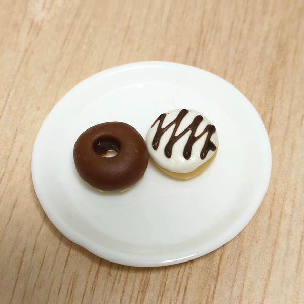 Donut Choco en Koek met Swirl