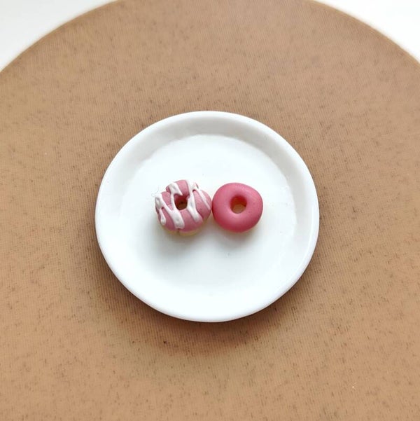 Donuts roze /bloem