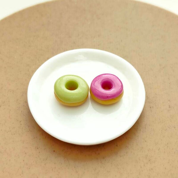 Donuts lila/groen