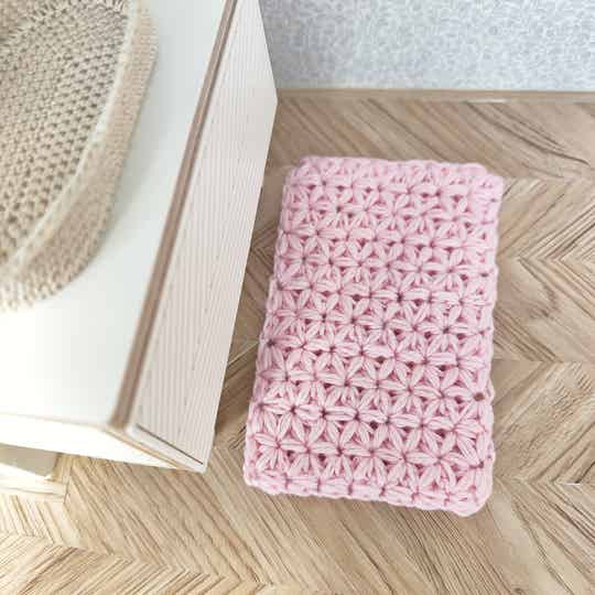 Vloerkleed Flower Roze