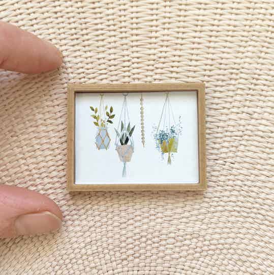 Art Mijksje Hangplantjes
