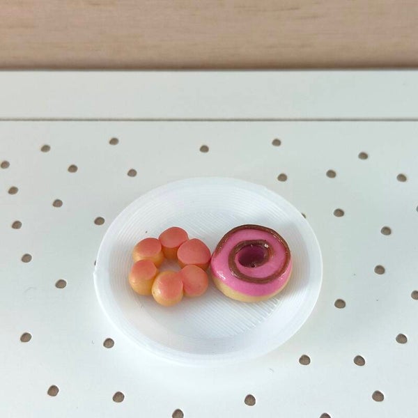 Donuts Bloem + Roze Swirl