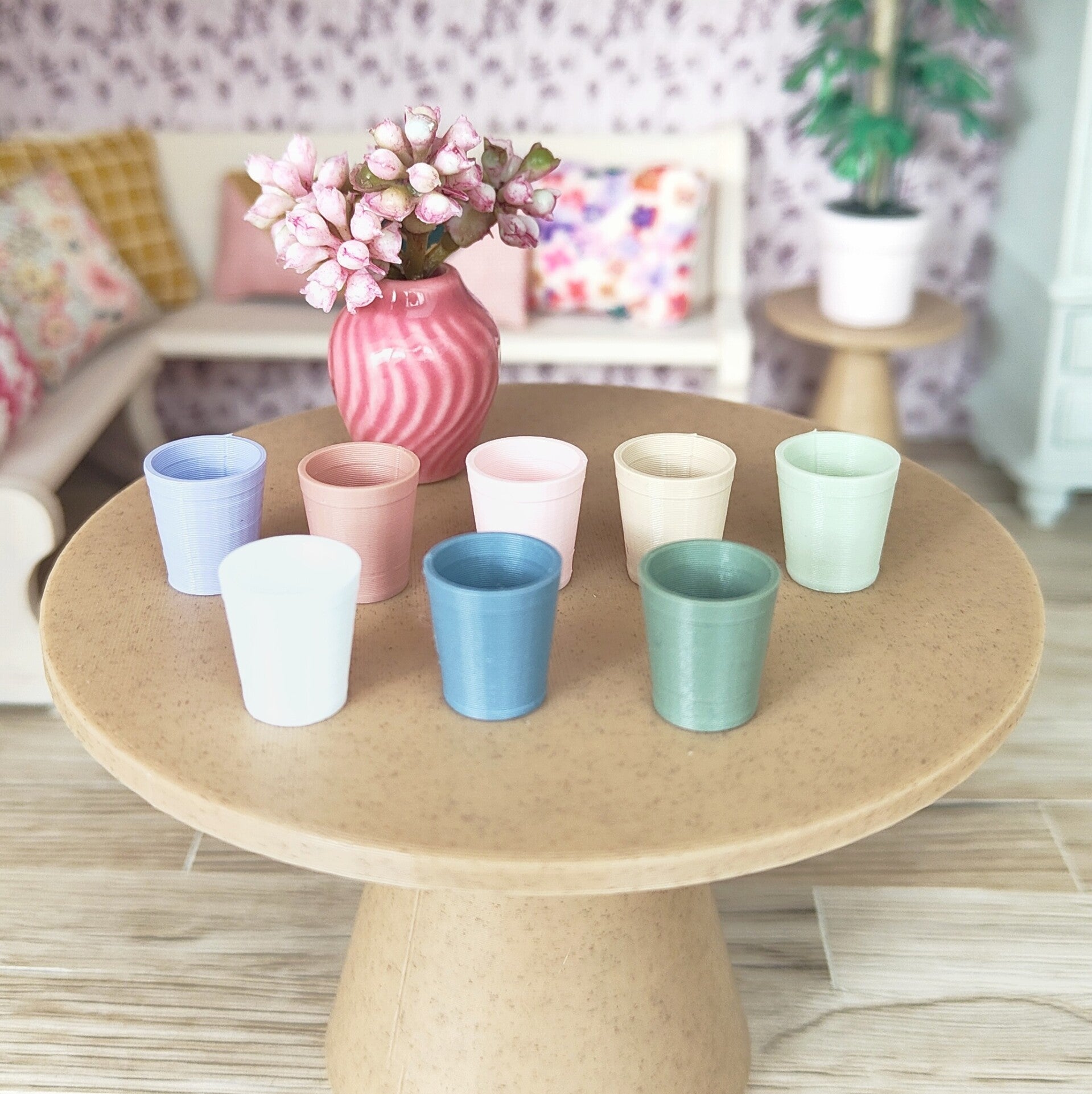 Bekers set van 2