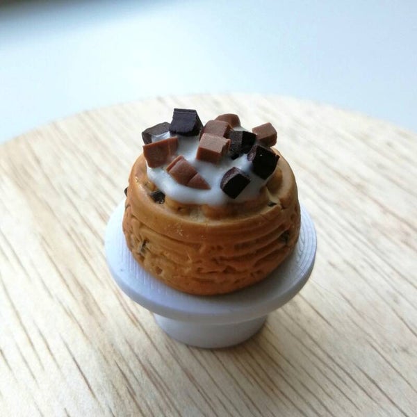 Taartje met chocolate chips