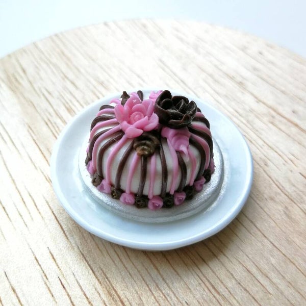 Luxe taartje met bloemen