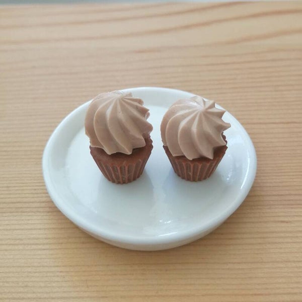 Cupcakes Beige 2 stuks