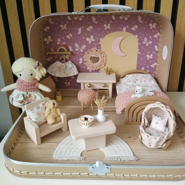 Kinderkoffertje Sweet Pink