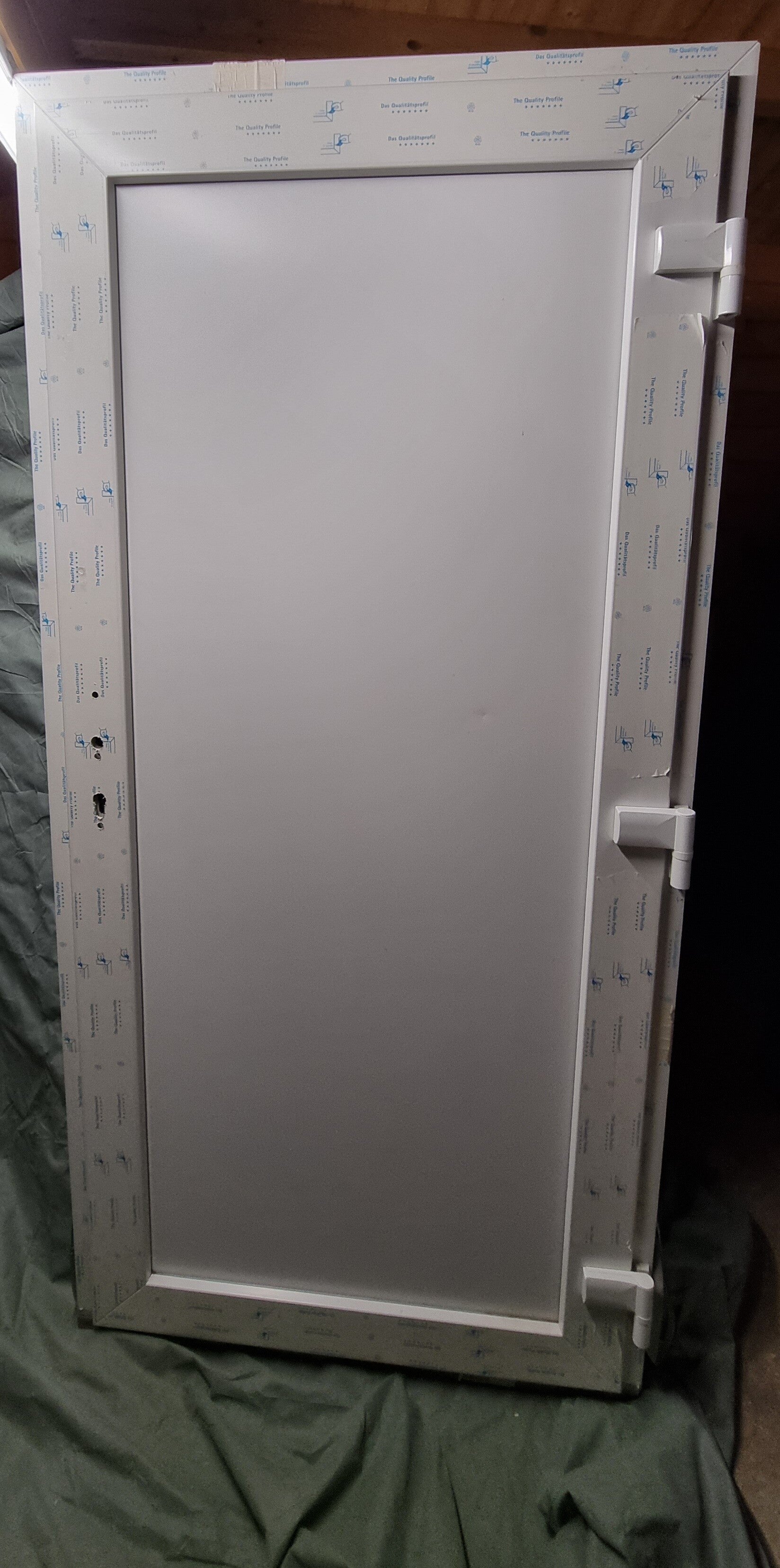 porte de service pvc aluminium