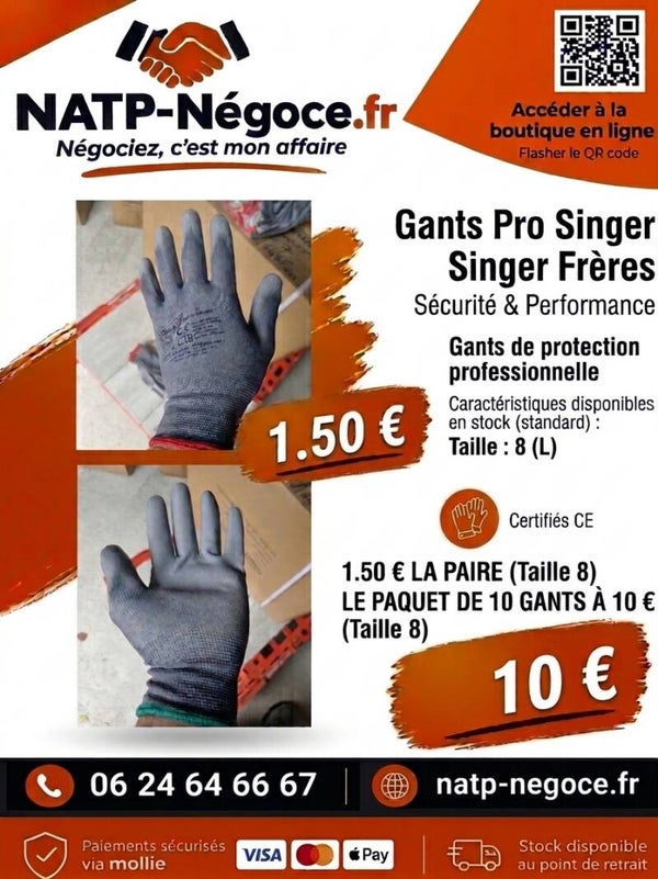 Gants de protection