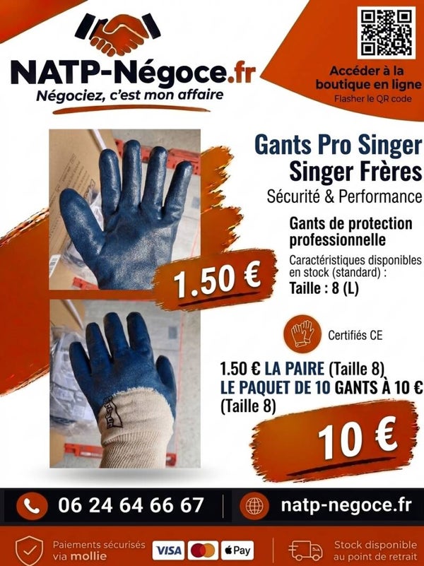 Gants de protection