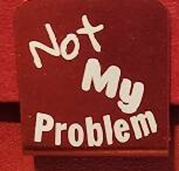 Baseball Hat Brim Clip - Not My Problem
