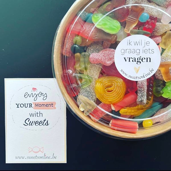 'IK WIL JE IETS VRAGEN' Sharingbox