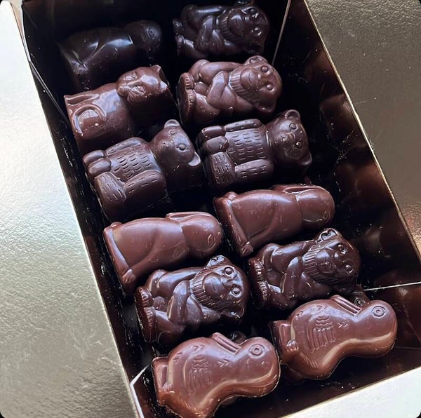 Ballotin Vanille 500 gr ‘Kerst’