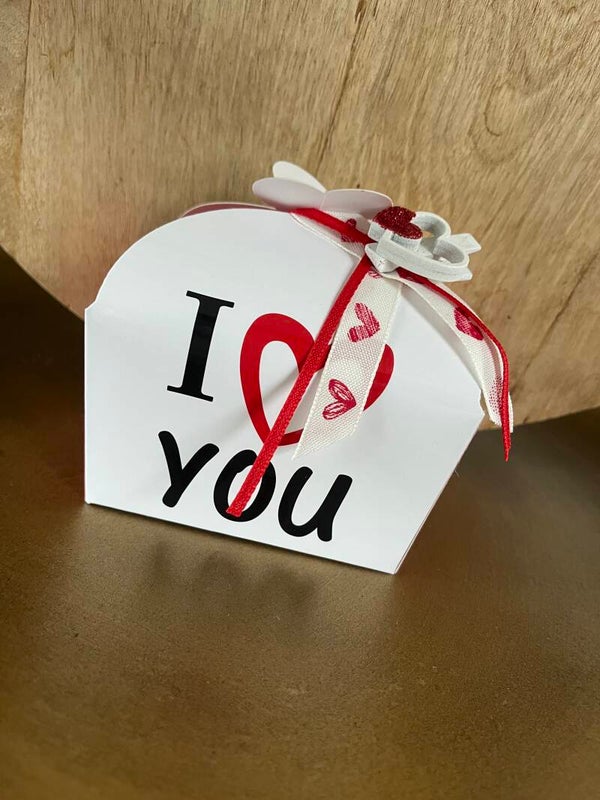 Valentijn Ballotin 250 gr Gemengde Chocolade