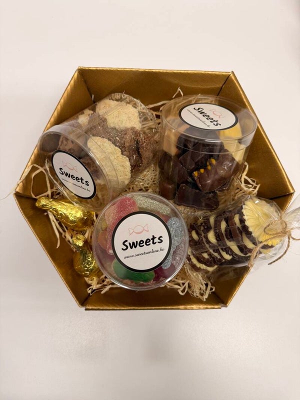 Geschenkmand Chocolade/Snoep