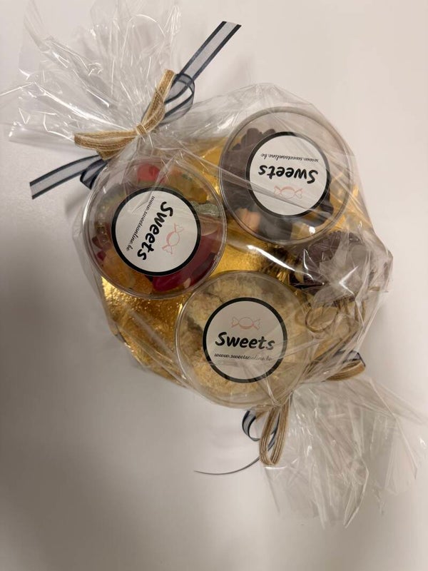 Trio van Chocolade & Snoep