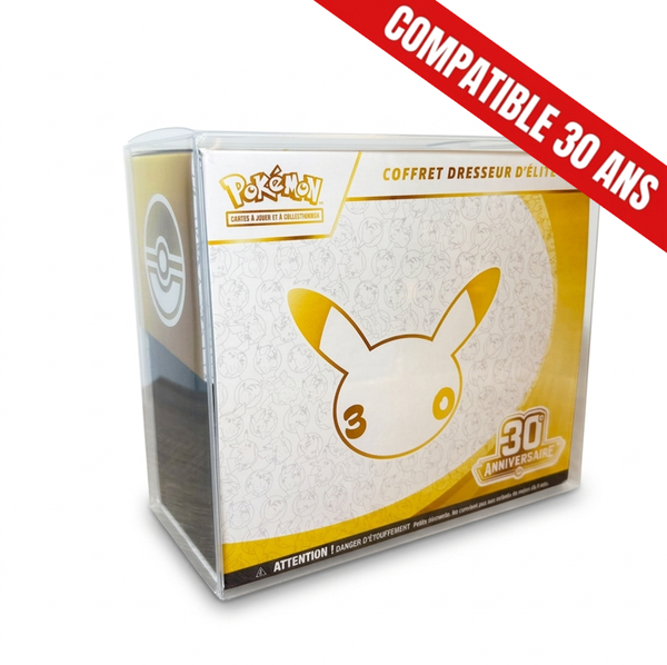 Protection souple extra-clear pour ETB Pokémon