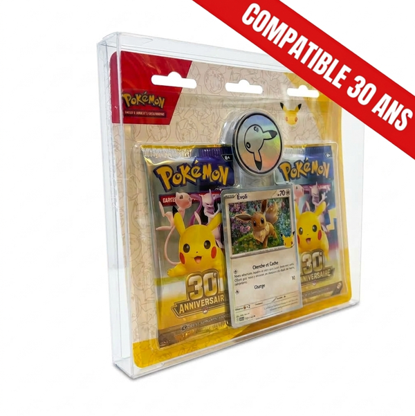 Protection souple extra-clear pour duopack / tripacks Pokémon