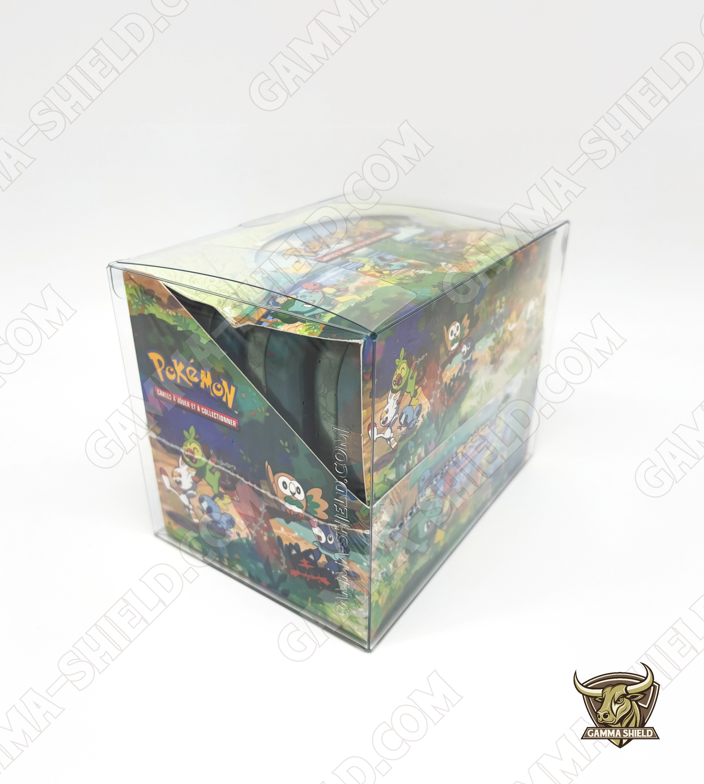 Boîte De Protection Acrylique Magnétique – Pour 8 Mini Tins TCG – Transparent, Robuste, 18,2 X 12,7 X 14 Cm