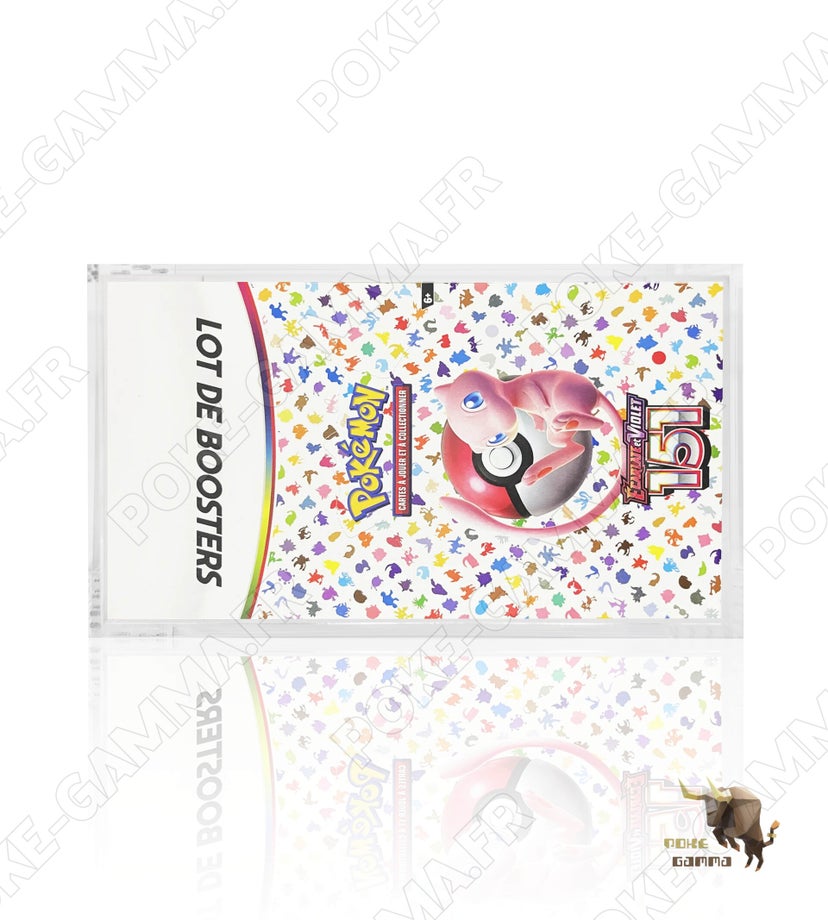 Boîte De Protection Acrylique Magnétique – Pour 8 Mini Tins TCG – Transparent, Robuste, 18,2 X 12,7 X 14 Cm