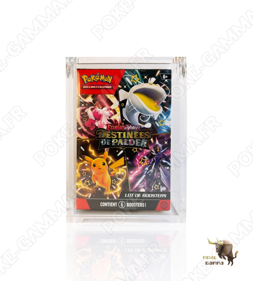 Boîte Collection Cartes Pokémon Boite De Protection Acrylique Pour ETB Pokémon - Ultra PRO étui Transparent Pokébox