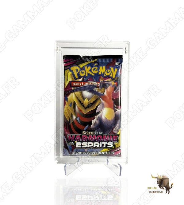 Protection acrylique premium pour booster seul Pokémon