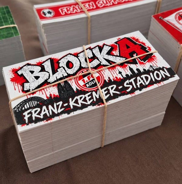 Aufkleber Block A