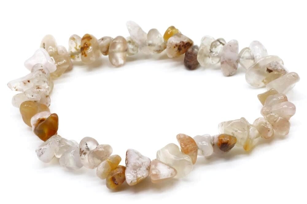 Bracelet Baroque Agate Cerise