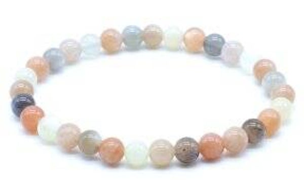 Bracelet Pierre de Lune Multicolore