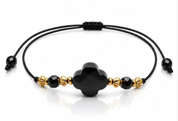 Bracelet doré – Onyx