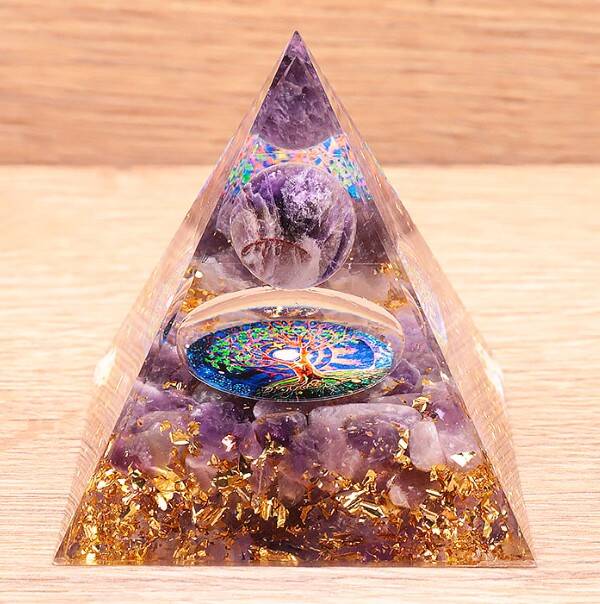 Orgonite Arbre de Vie – Améthyste