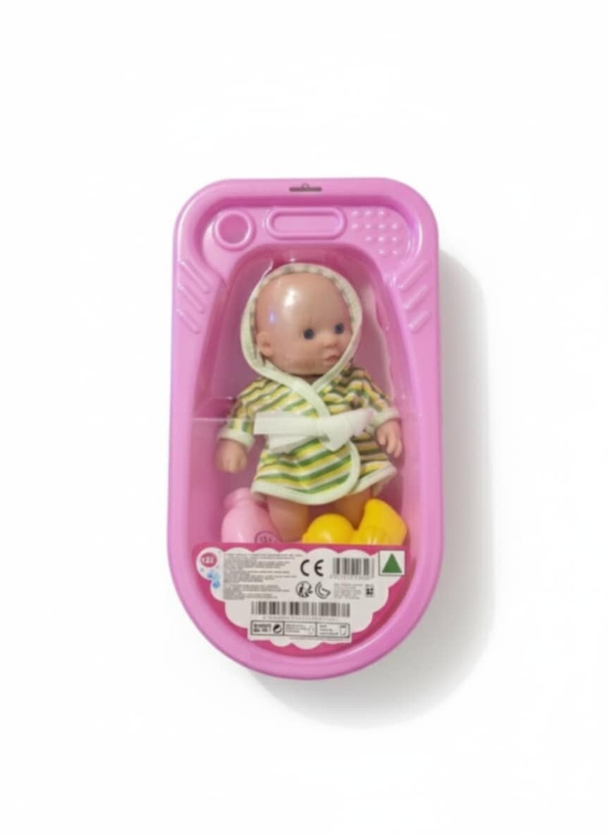 Poupée bébé baigneur avec accessoires Vert