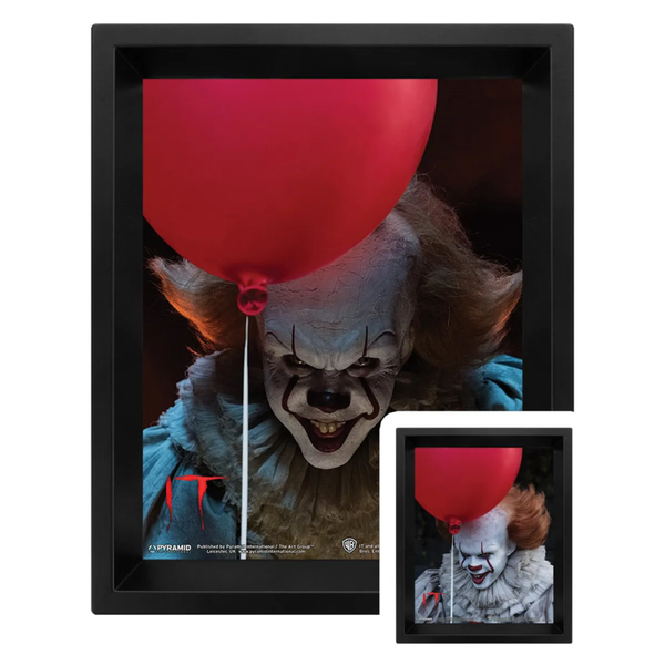 It - Cadre 3D lenticulaire -Pennywise Evil Flip