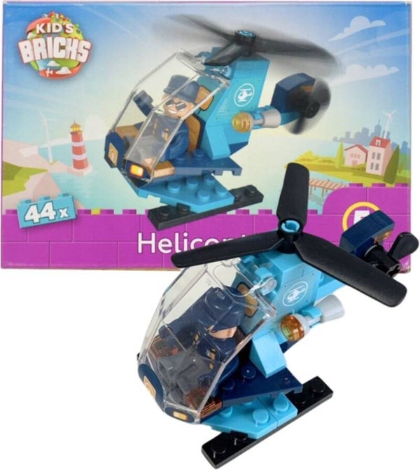 Briques  Hélicoptère 44 pièces
