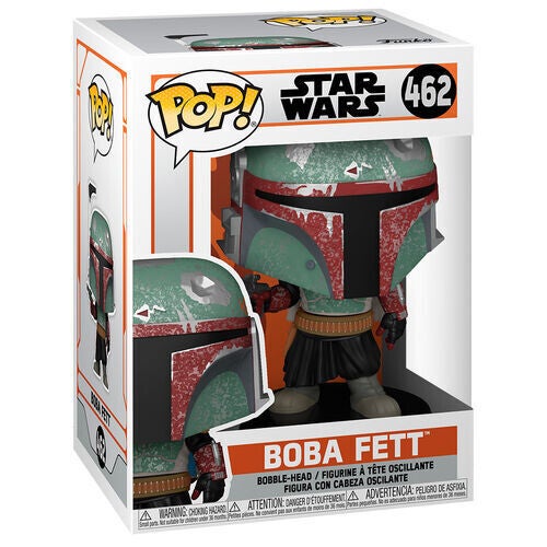 Figurine - Pop! Star Wars - The Mandalorian - Boba Fett - N° 462 - Funko