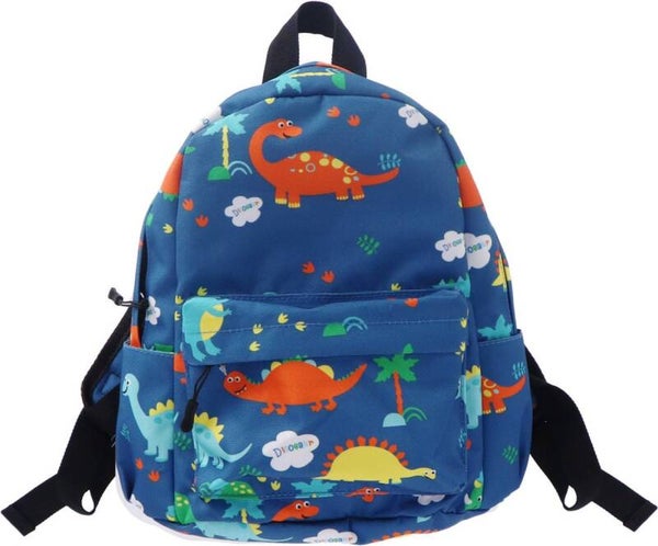 Sac à dos pour enfants -Dinosaures- Bleu