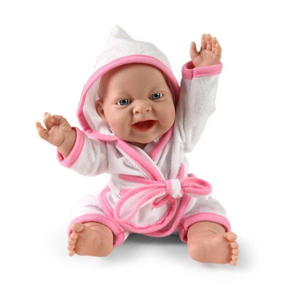 Bébé Charlie en peignoire 38 cm