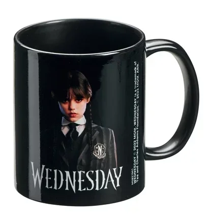 Wednesday Addams Friendship Black Mug