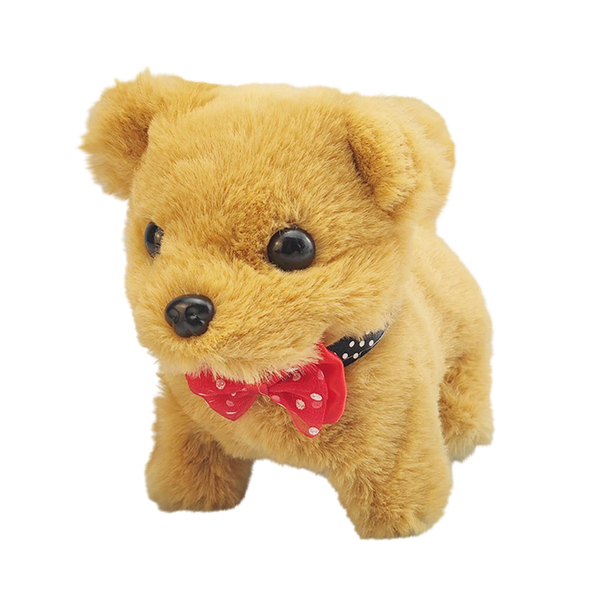 Peluche chien électrique