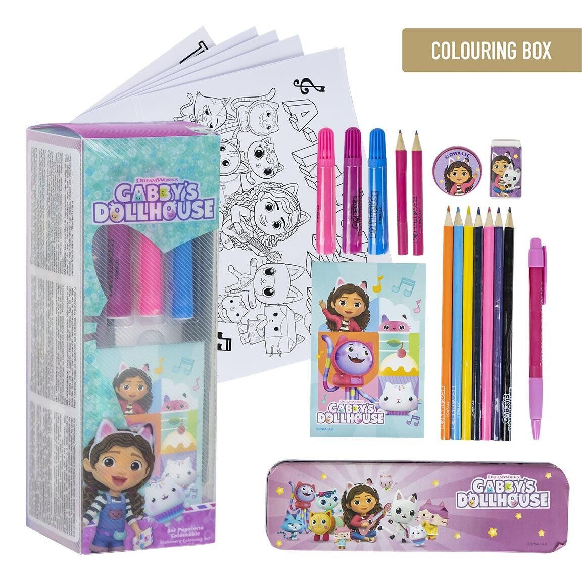 Coffret de peinture Gabby's Dollhouse