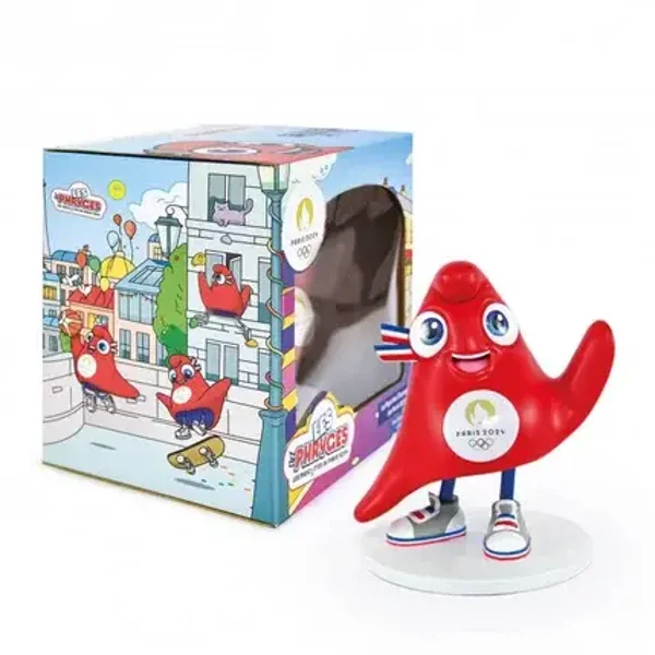 FIGURINE MASCOTTE OLYMPIQUE - JEUX OLYMPIQUES PARIS 2024 - 14,5 CM
