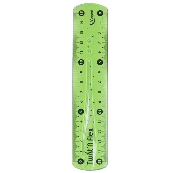 Règle flexible 20 cm Prima Art STARPAK Jaune