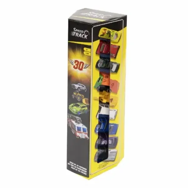 Coffret véhicule 30 voitures SPEEDTRACK