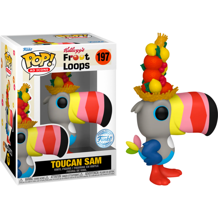 Kellogg's Froot Loops - Vintage Toucan Sam Pop!