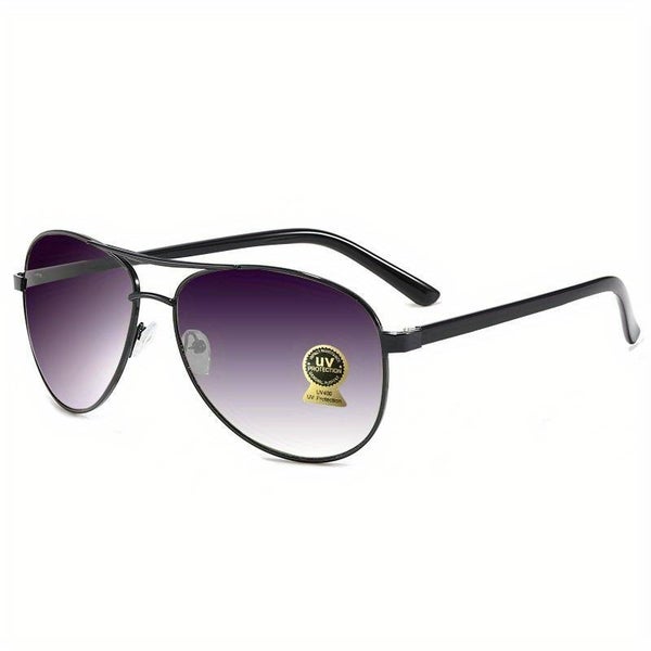 Lunettes de soleil UV400 pour hommes conduite lunettes de soleil marque Design Vintage noir pilote lunettes de soleil